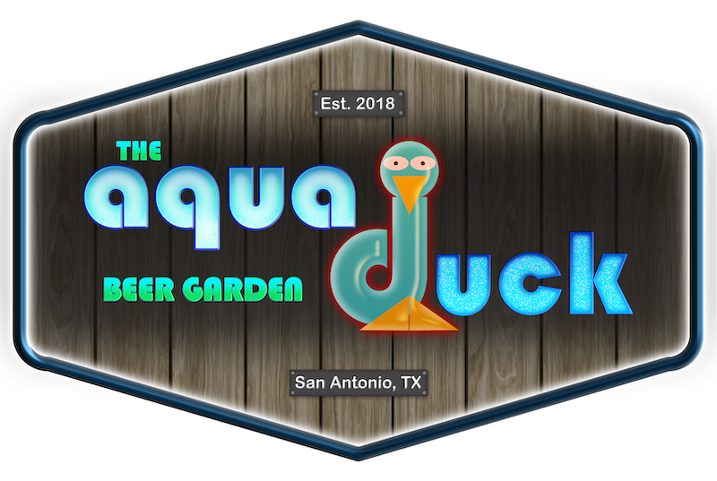 The Aqua Duck Beer Garden Logo